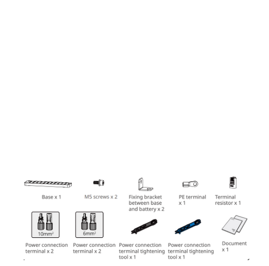 GoodWe Lynx Home LX D Vloermontage set